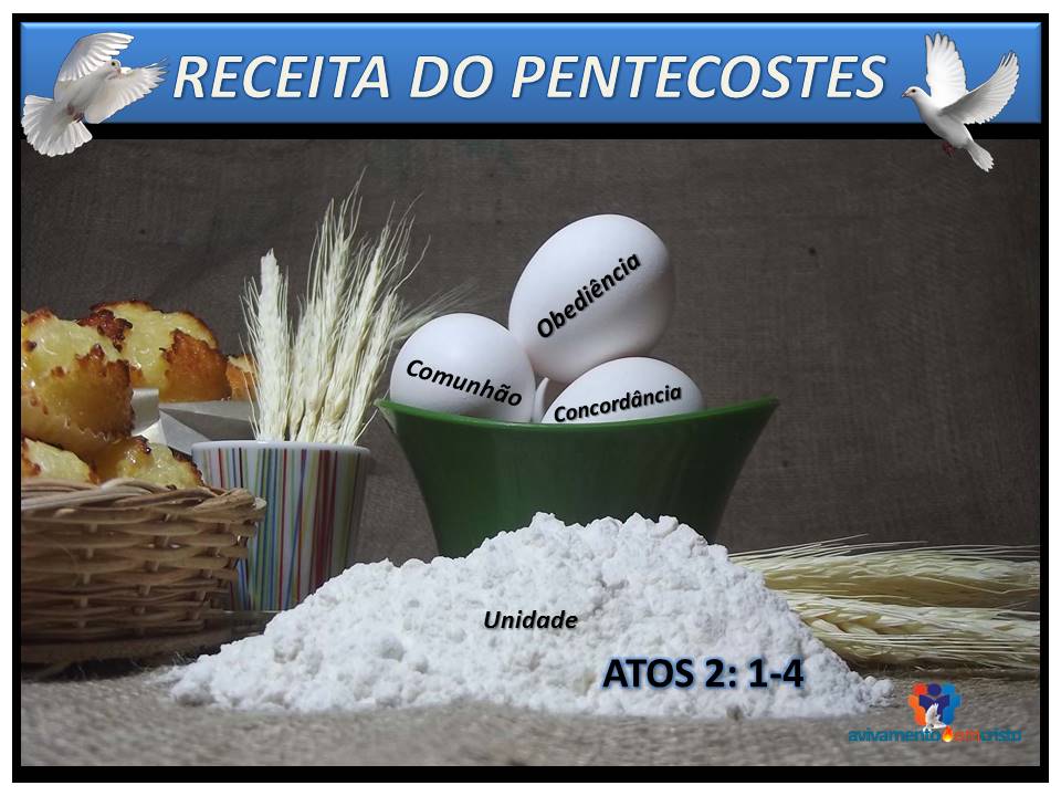 RECEITA DO PENTECOSTES ..