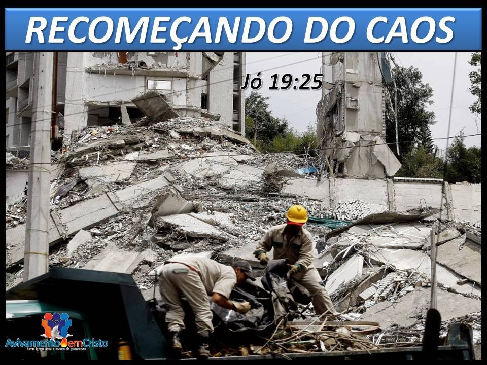 reconstruindo do caos