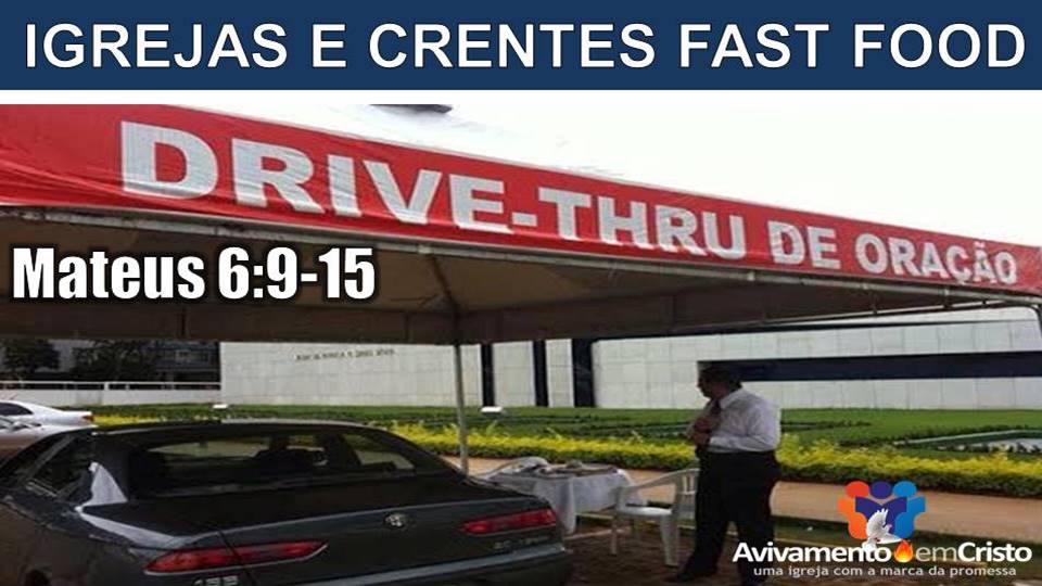 igreja fast food